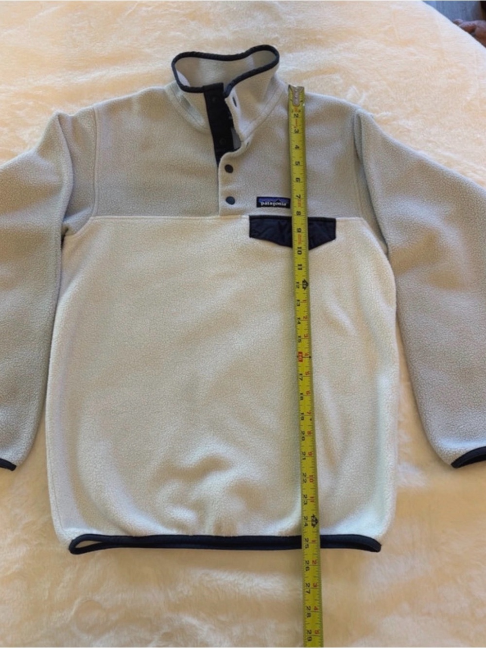 Patagonia Women's Cream Snap-T Fleece Pullover